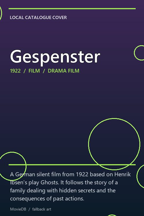 Gespenster poster