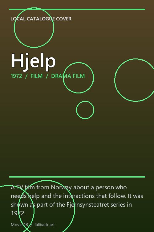 Hjelp poster