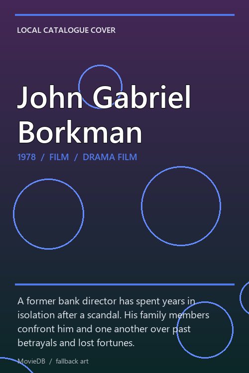 John Gabriel Borkman poster