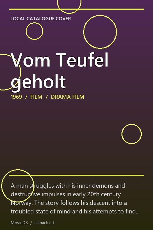 Vom Teufel geholt poster