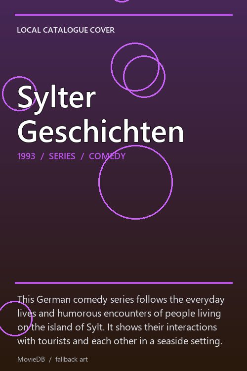Sylter Geschichten poster