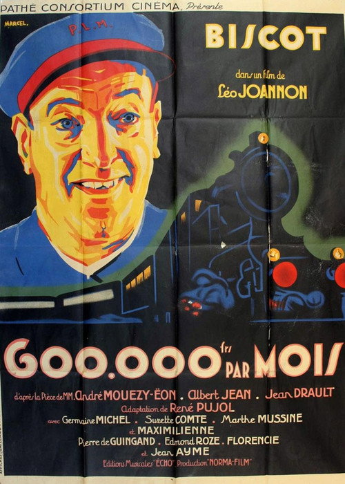 600,000 Francs a Month poster