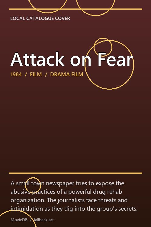 Attack on Fear poster
