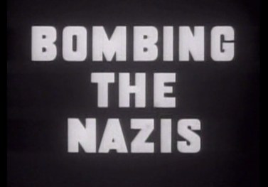 Bombing the Nazis poster