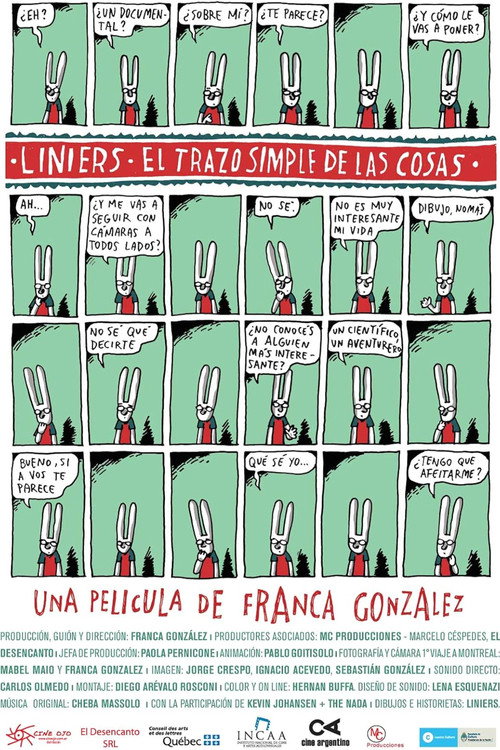 Liniers, el trazo simple de las cosas poster