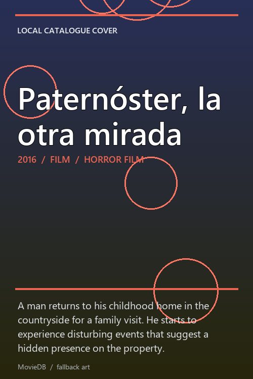 Paternóster, la otra mirada poster