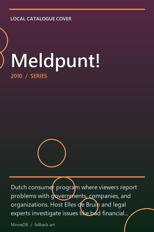Meldpunt! poster