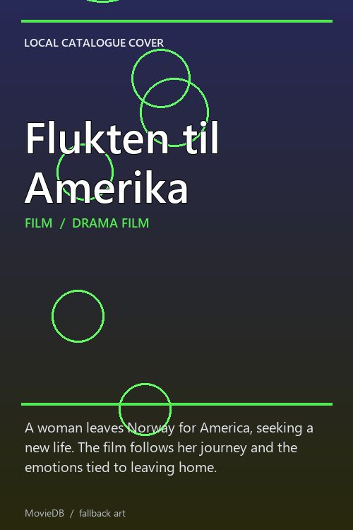 Flukten til Amerika poster