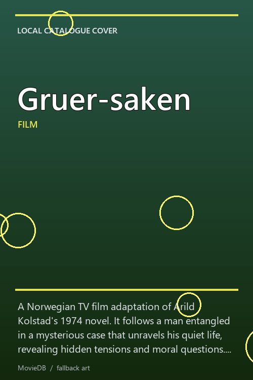 Gruer-saken poster
