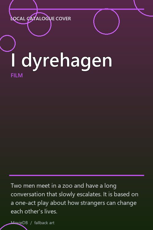 I dyrehagen poster