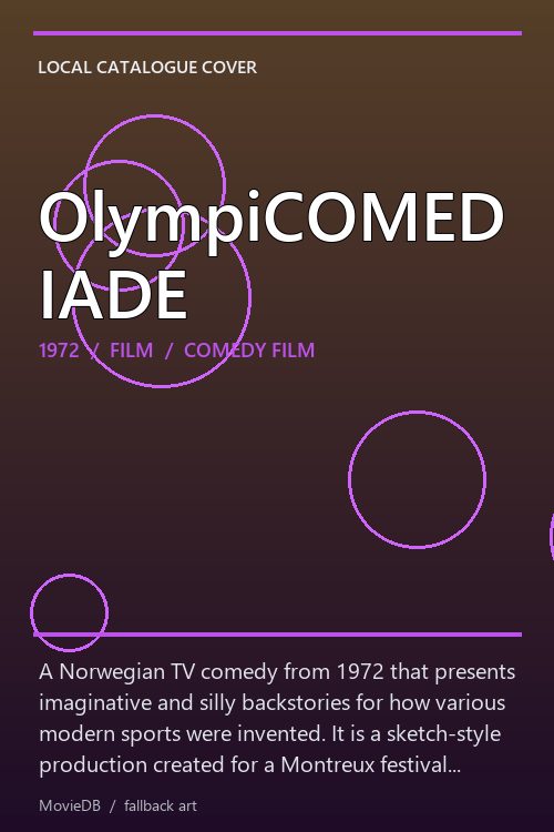 OlympiCOMEDIADE poster