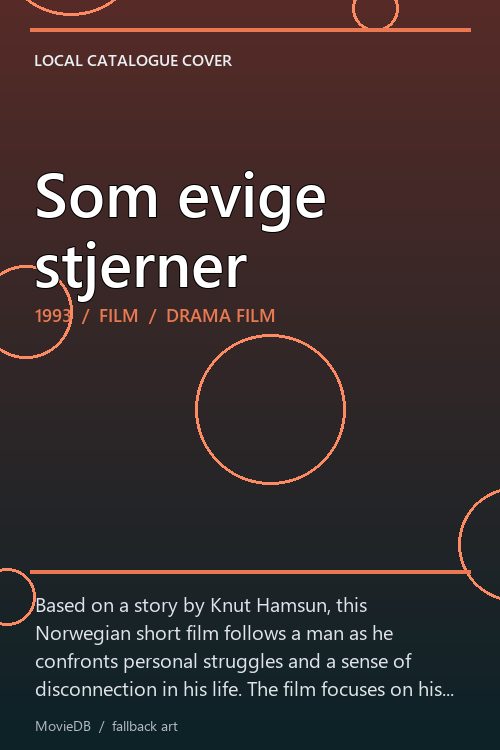 Som evige stjerner poster