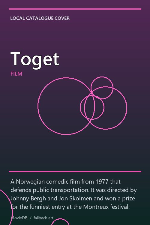 Toget poster
