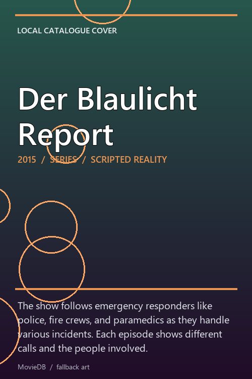 Der Blaulicht Report poster