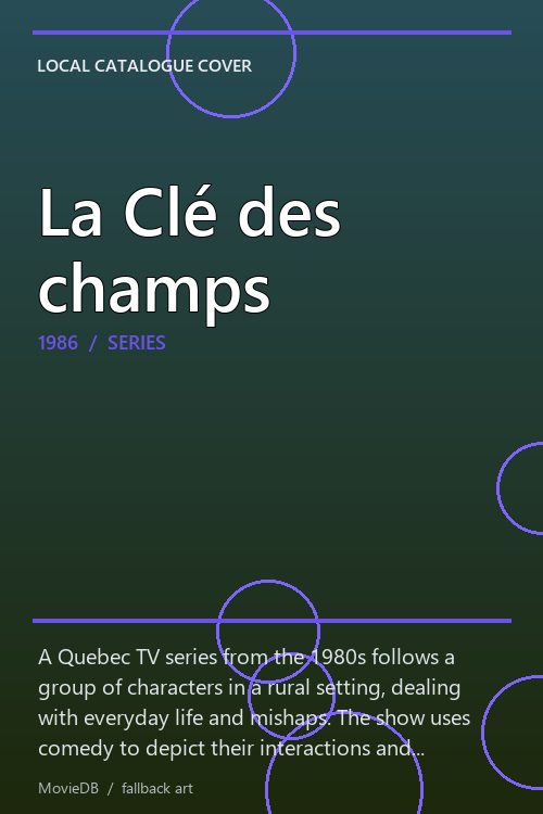 La Clé des champs poster