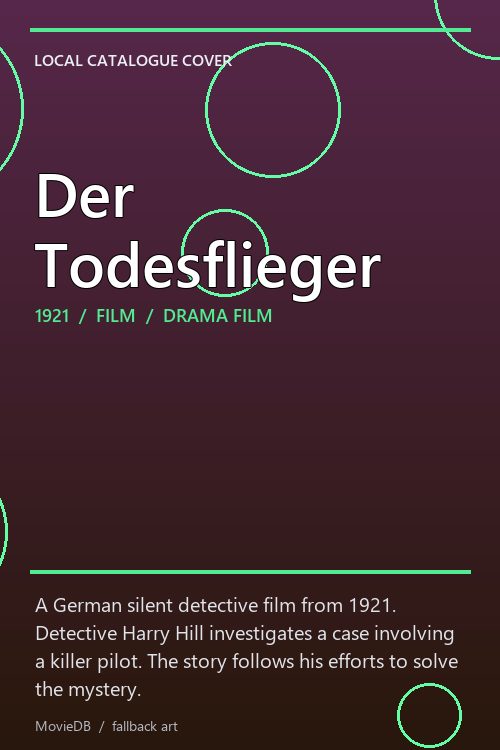 Der Todesflieger poster