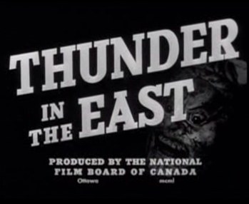 Thunder in the East poster