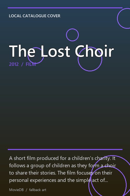 The Lost Choir poster