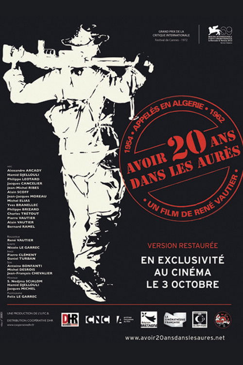 Avoir 20 ans dans les Aurès poster