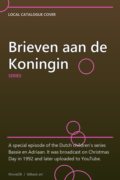 Brieven aan de Koningin poster