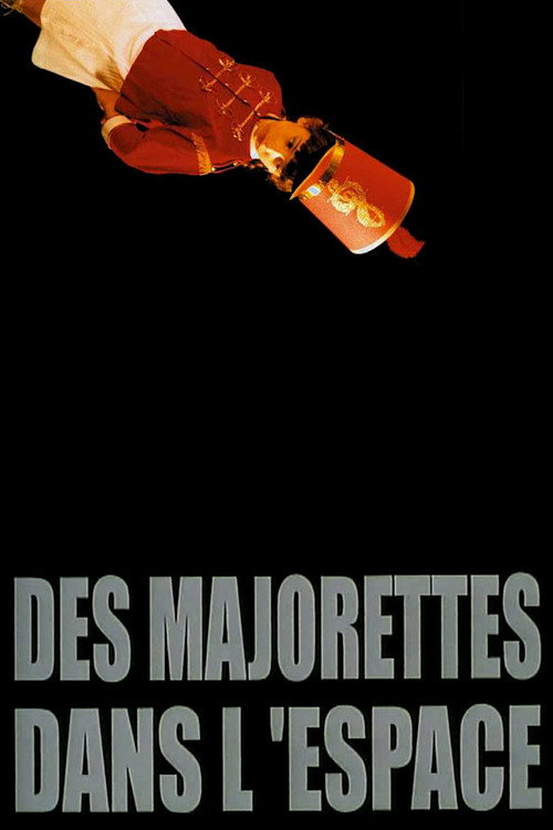 Des majorettes dans l'espace poster