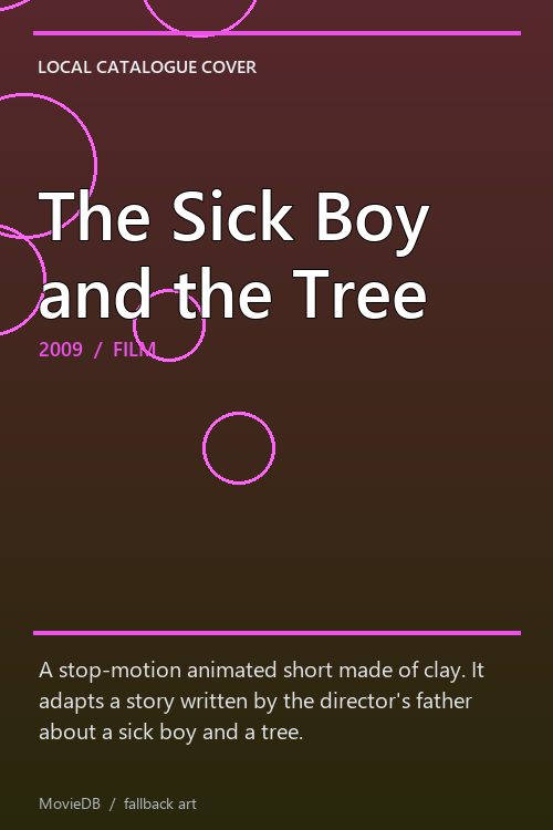 The Sick Boy and the Tree poster