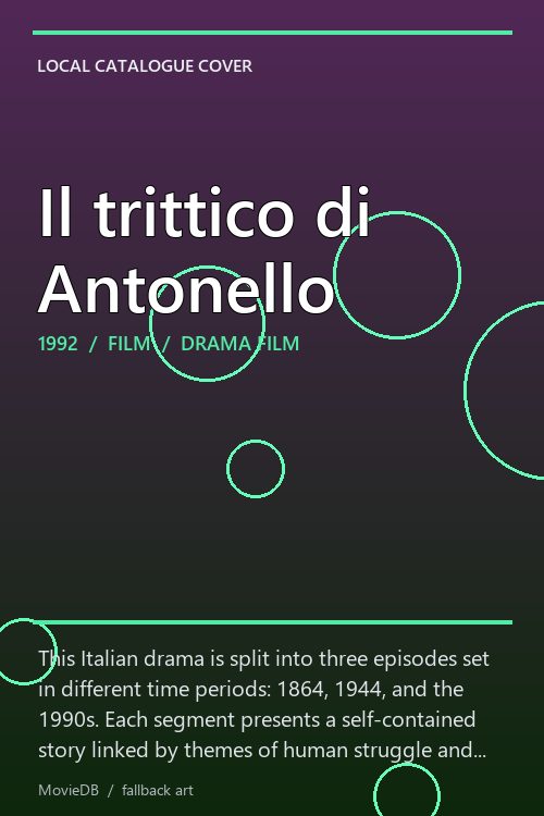 Il trittico di Antonello poster