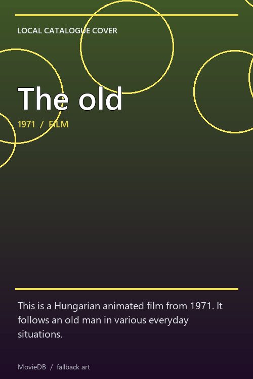 The old poster