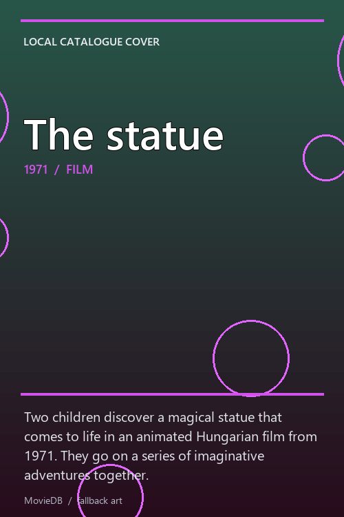 The statue poster