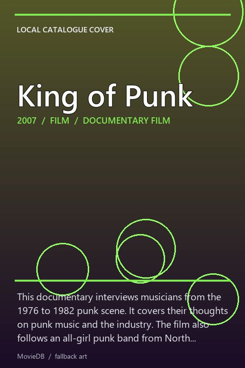 King of Punk poster