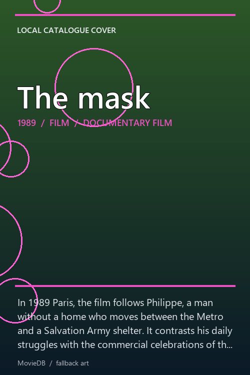 The mask poster