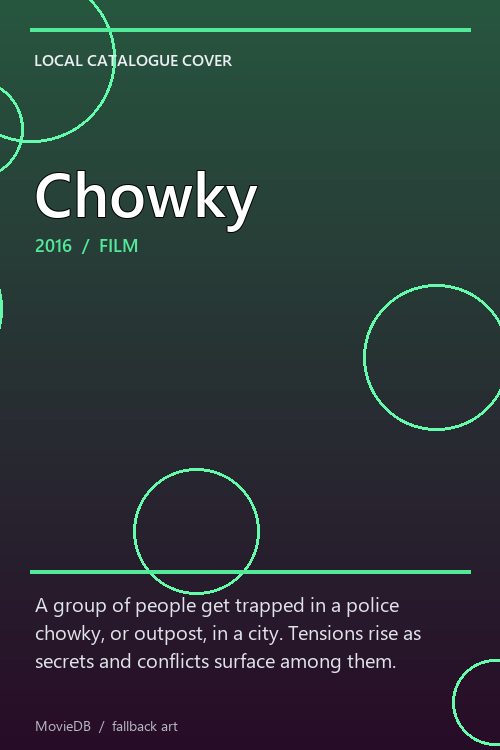 Chowky poster