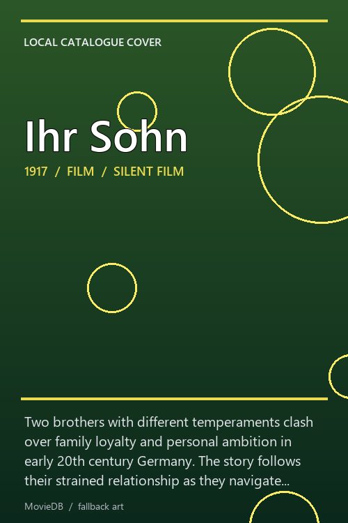 Ihr Sohn poster