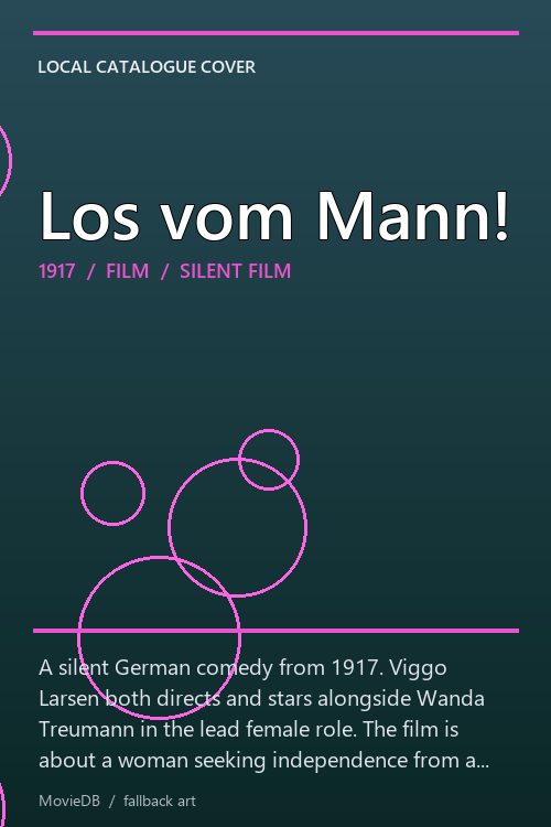 Los vom Mann! poster