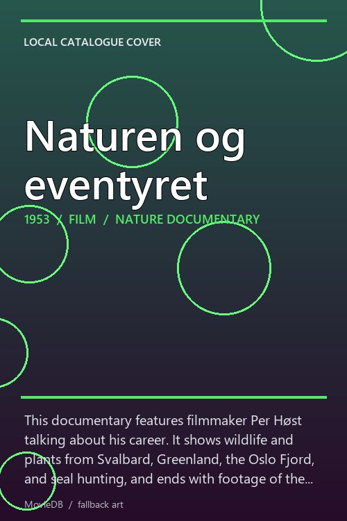 Naturen og eventyret poster
