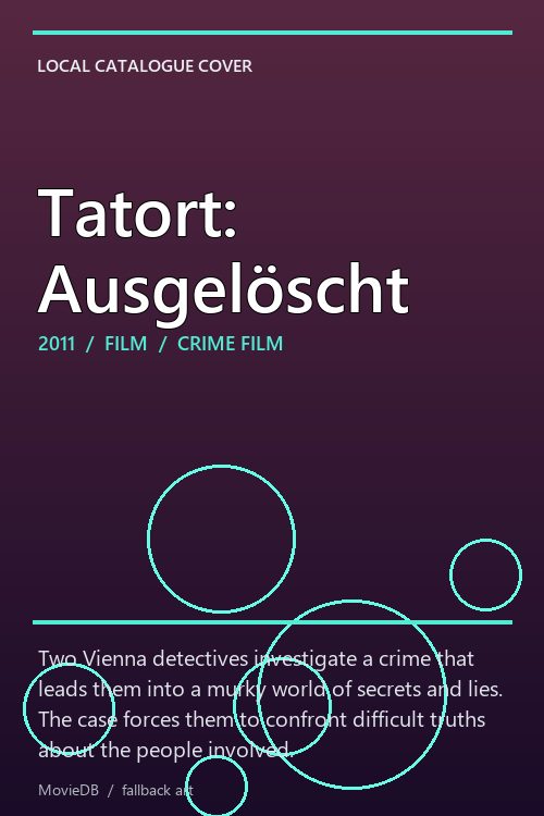Tatort: Ausgelöscht poster