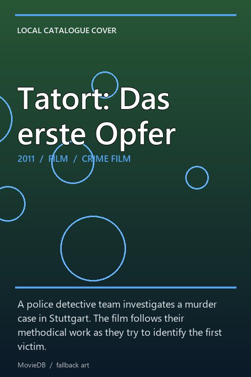Tatort: Das erste Opfer poster