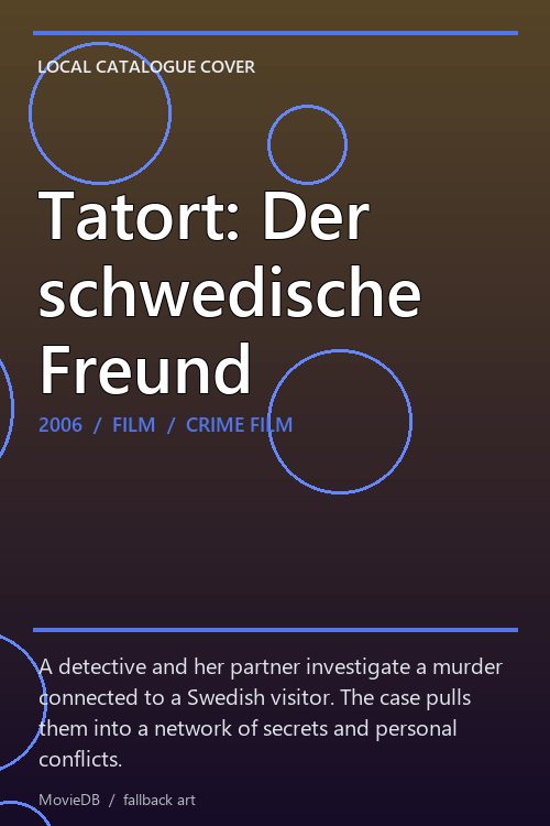 Tatort: Der schwedische Freund poster