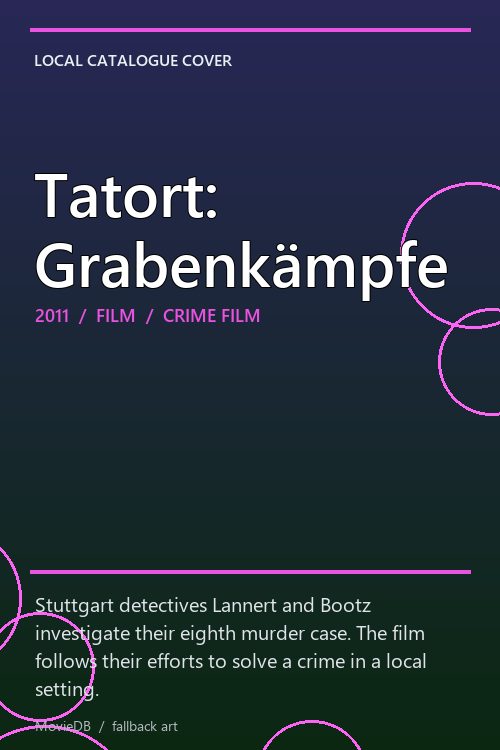 Tatort: Grabenkämpfe poster