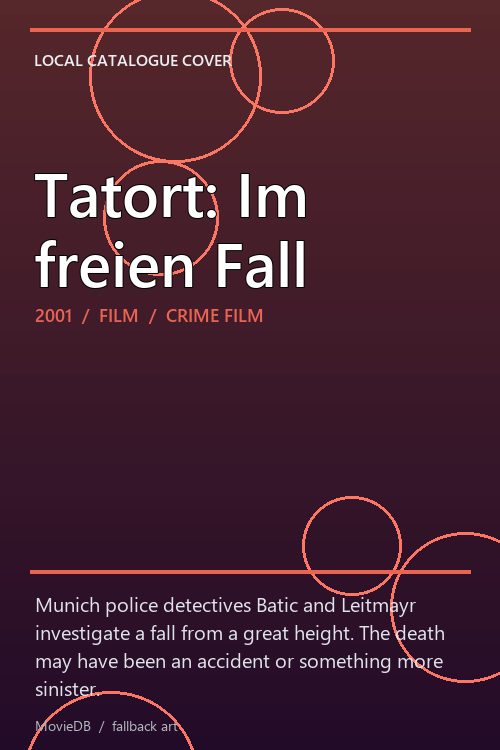 Tatort: Im freien Fall poster