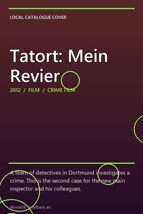 Tatort: Mein Revier poster