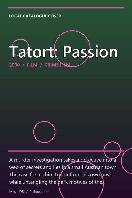 Tatort: Passion poster
