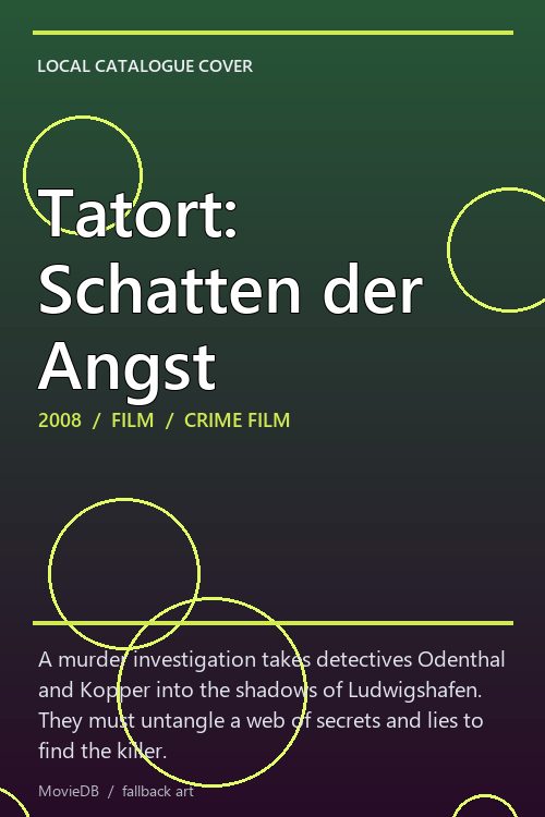 Tatort: Schatten der Angst poster