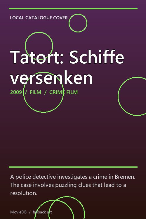 Tatort: Schiffe versenken poster