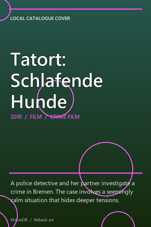 Tatort: Schlafende Hunde poster