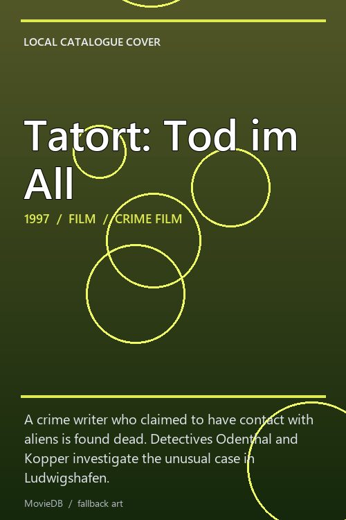 Tatort: Tod im All poster