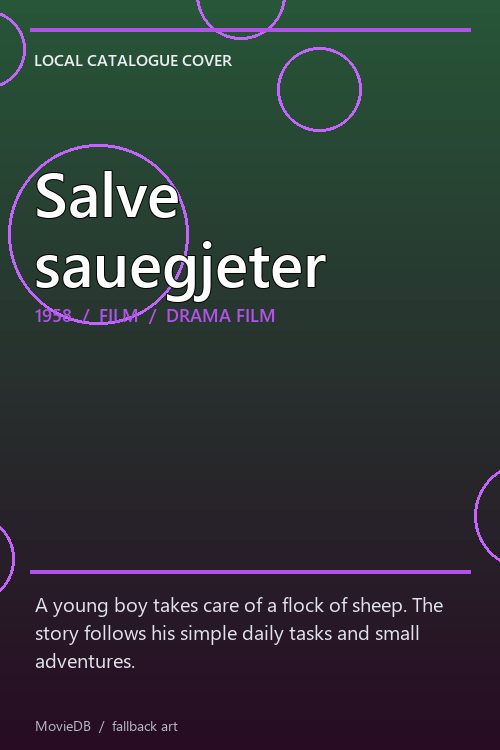 Salve sauegjeter poster