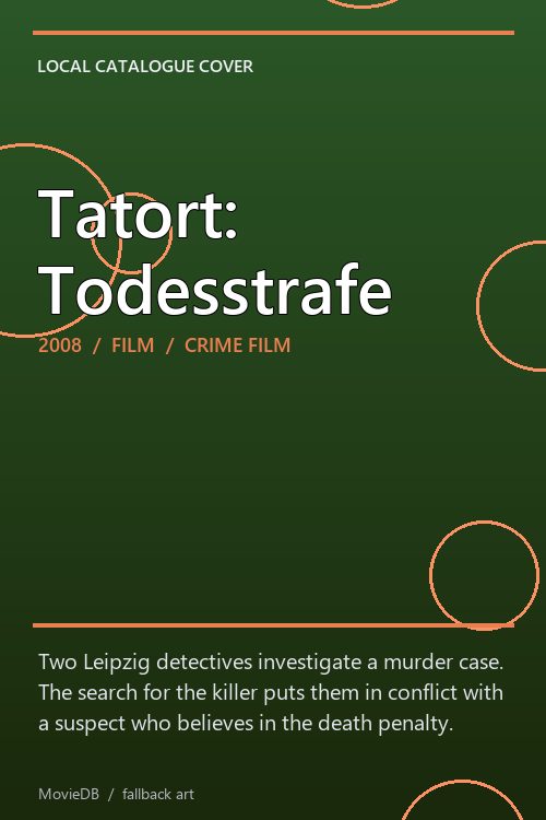 Tatort: Todesstrafe poster