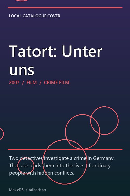 Tatort: Unter uns poster