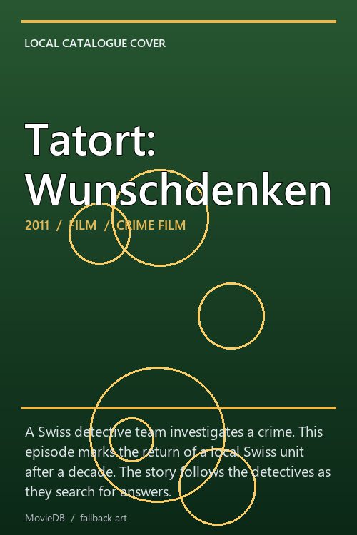 Tatort: Wunschdenken poster